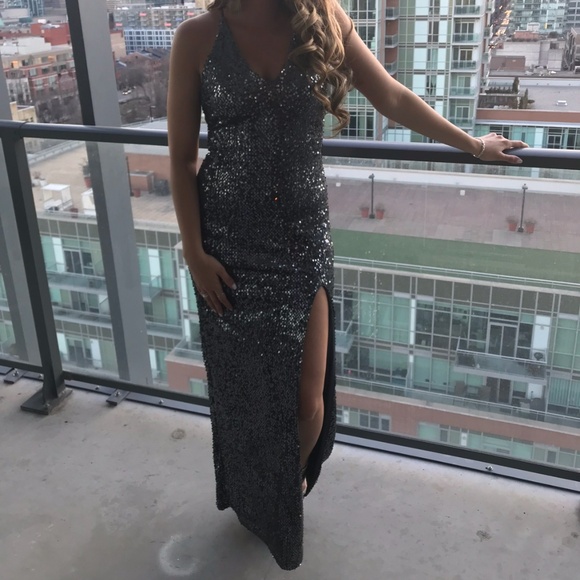 Maxi Sequin Dress - Picture 2 of 2